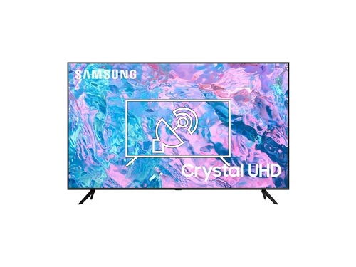 Search for channels on Samsung HG43CU700NFXZA