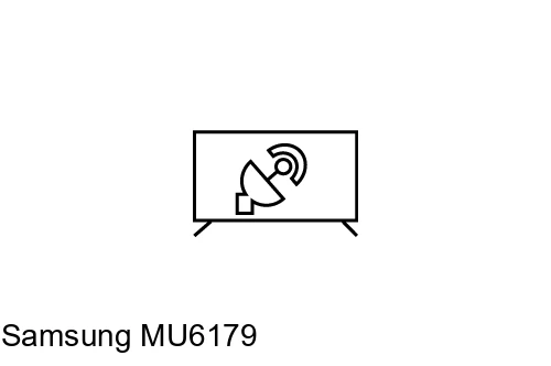 Rechercher des chaînes sur Samsung MU6179