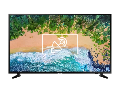 Search for channels on Samsung NU6035