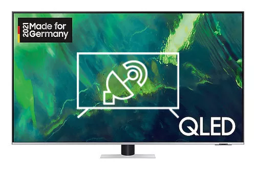 Search for channels on Samsung Q72A