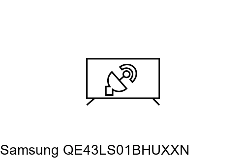 Search for channels on Samsung QE43LS01BHUXXN