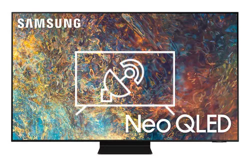 Search for channels on Samsung QE50QN90A