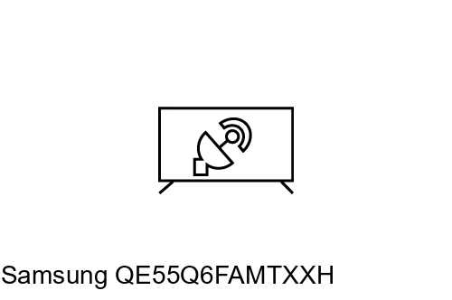 Rechercher des chaînes sur Samsung QE55Q6FAMTXXH