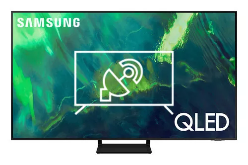 Search for channels on Samsung QE55Q70AA