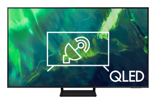 Search for channels on Samsung QE55Q70AAT
