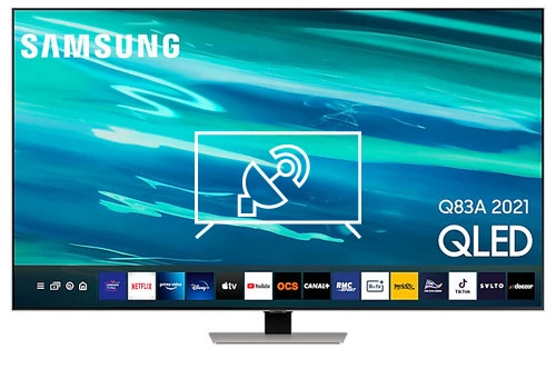 Search for channels on Samsung QE55Q83AAT