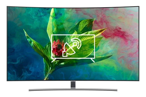 Search for channels on Samsung QE55Q8CNAT