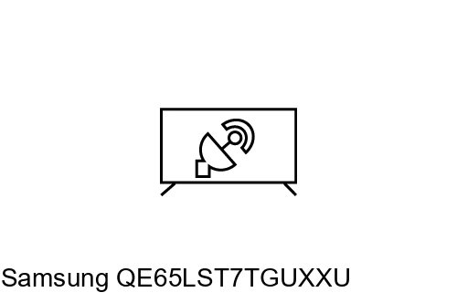Rechercher des chaînes sur Samsung QE65LST7TGUXXU