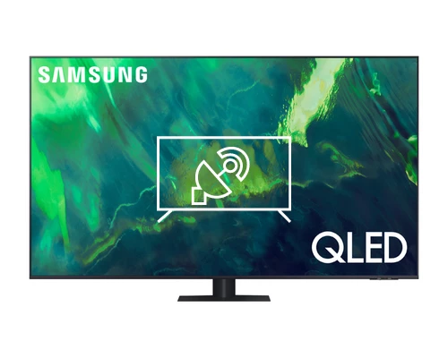 Search for channels on Samsung QE65Q77AAT
