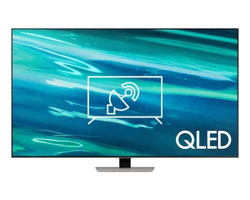 Search for channels on Samsung QE65Q83AAT