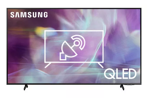 Search for channels on Samsung QE75Q60AAU