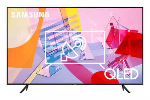 Search for channels on Samsung QE75Q60TAU