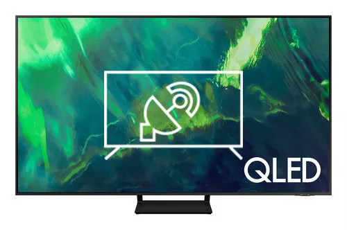 Search for channels on Samsung QE75Q70AAT