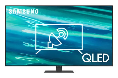 Search for channels on Samsung QE75Q80AT