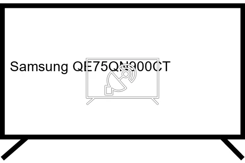 Rechercher des chaînes sur Samsung QE75QN900CT