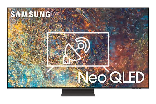 Search for channels on Samsung QE75QN95AAT