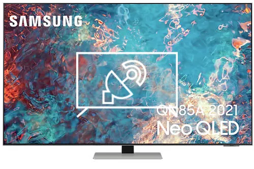 Search for channels on Samsung QE85QN85AAT