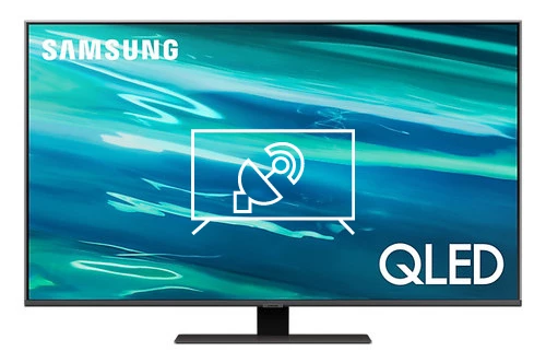 Search for channels on Samsung QN50Q80AAFXZX
