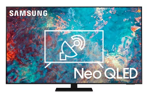 Search for channels on Samsung QN55QN85AAF