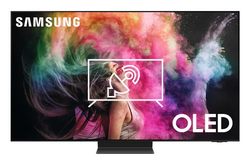 Search for channels on Samsung QN55S95CAF