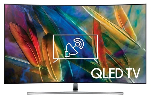 Search for channels on Samsung QN65Q7CAMF