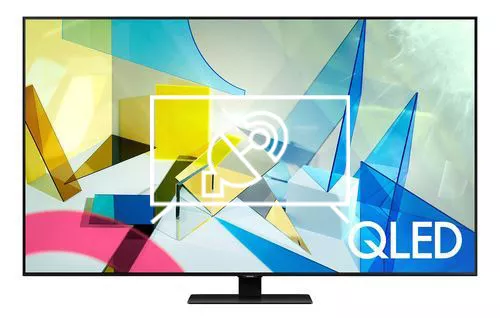 Search for channels on Samsung QN65Q80TAFXZA