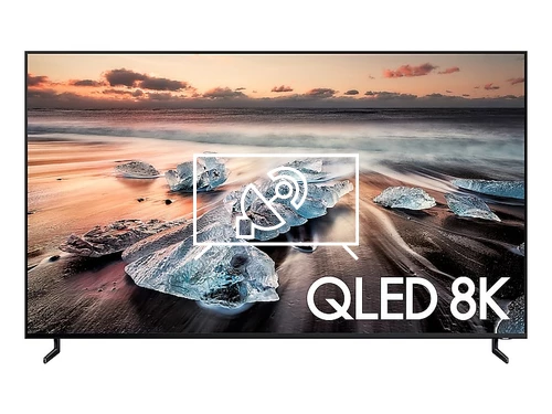 Search for channels on Samsung QN65Q900RBF