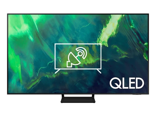 Search for channels on Samsung QN75Q70AAF