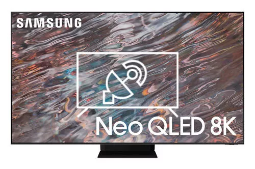 Search for channels on Samsung QN75QN800AF