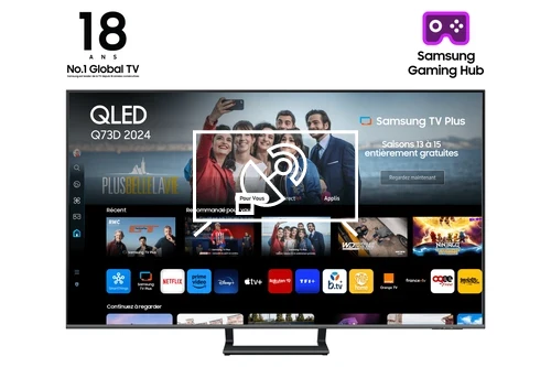 Search for channels on Samsung TQ75Q73DAT