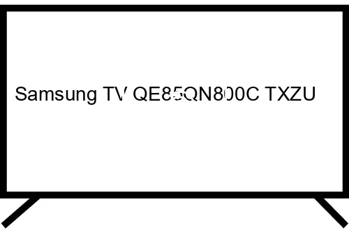 Search for channels on Samsung TV QE85QN800C TXZU