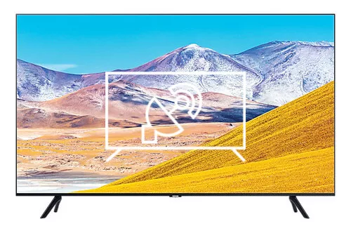 Search for channels on Samsung UA55TU8000