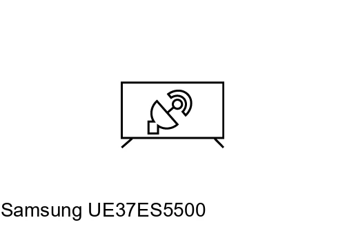 Search for channels on Samsung UE37ES5500