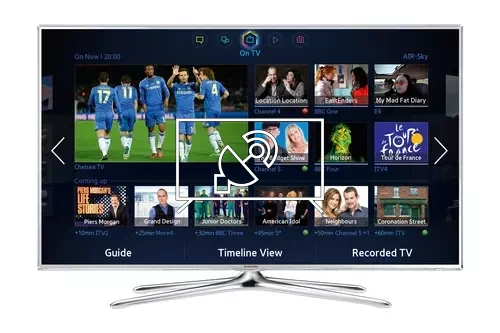 Search for channels on Samsung UE40F6510SB