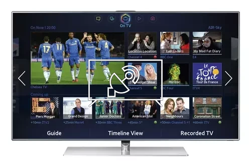 Search for channels on Samsung UE40F7000ST