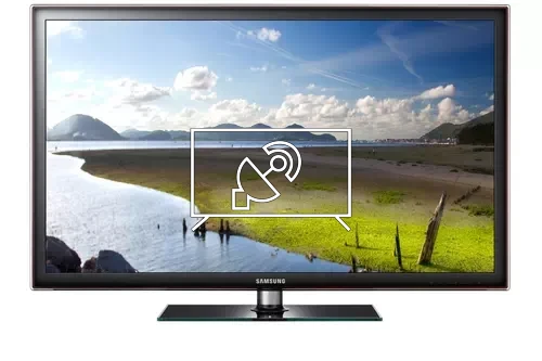 Search for channels on Samsung UE46D5500RW