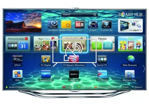 Search for channels on Samsung UE46ES8090S
