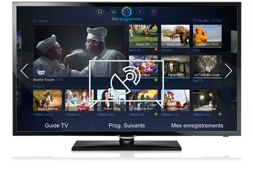 Search for channels on Samsung UE46F5300