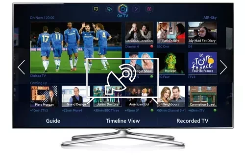 Search for channels on Samsung UE46F6500SB