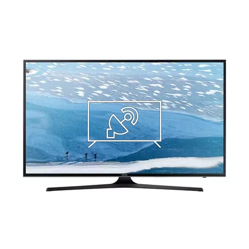 Search for channels on Samsung UE50KU6000W