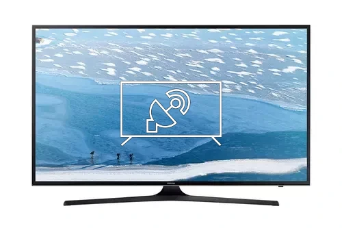 Search for channels on Samsung UE50KU6072U