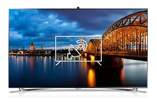 Search for channels on Samsung UE55F8000ST