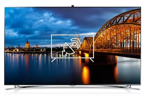 Search for channels on Samsung UE55F8000SZXZT