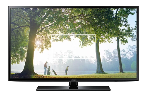 Search for channels on Samsung UE55H6203AW