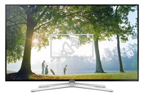 Search for channels on Samsung UE55H6475SU