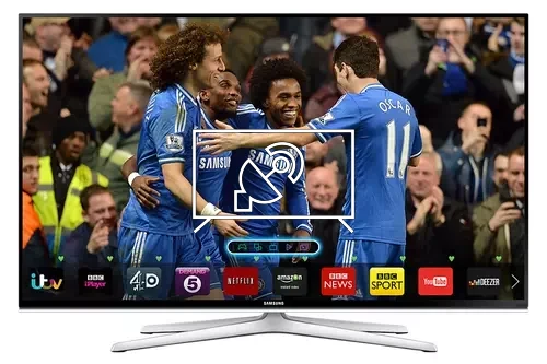 Search for channels on Samsung UE55H6500