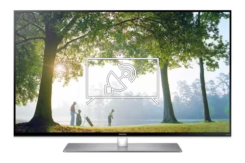 Search for channels on Samsung UE55H6675ST