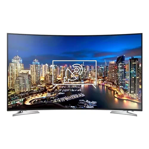 Rechercher des chaînes sur Samsung UE55HU7105U