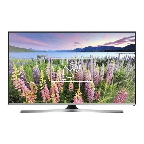 Search for channels on Samsung UE55J5570SU