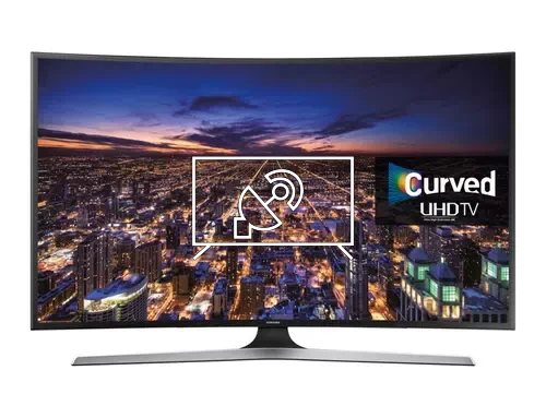 Search for channels on Samsung UE55JU6740